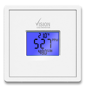 Vision Monitor Display Blue